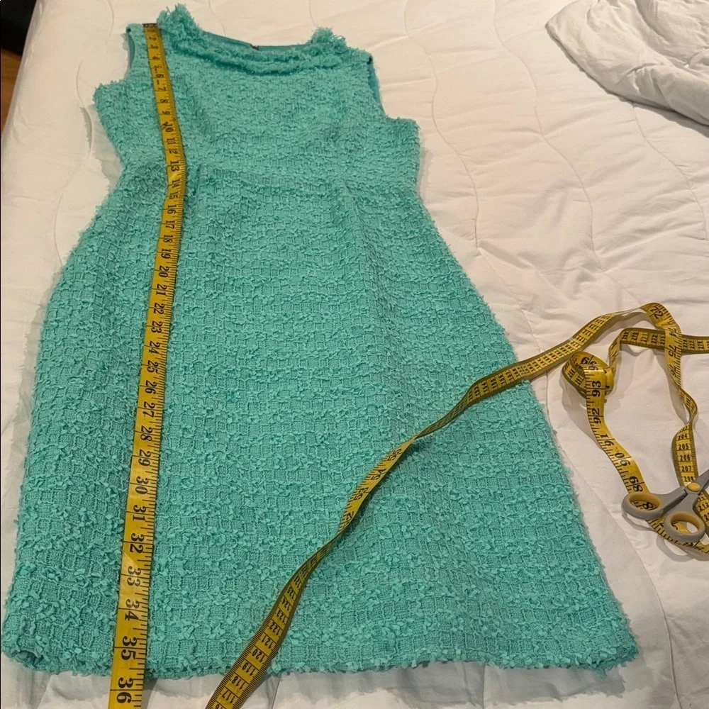 Kate Spade mint green tweed dress